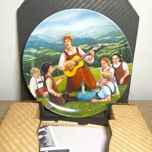 NIB Edwin M. Knowles 1986 2nd Plate in Limited Ed. "Do-Re-Mi" Sound of Music